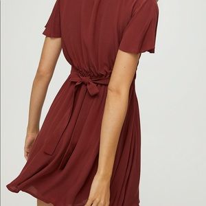 Aritzia - Sunday Best Flutter Mini Dress